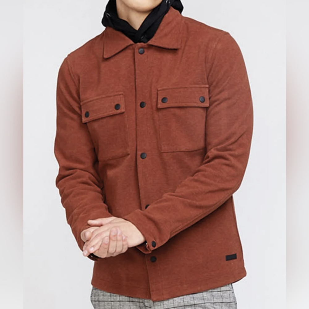 Civil Society - Bennett Knit Jacket in Rust